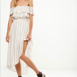 COTTON ON NWT strapless stripe dress